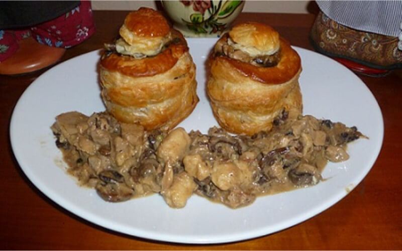 Bouchées à la reine forestière (Vol au vent)