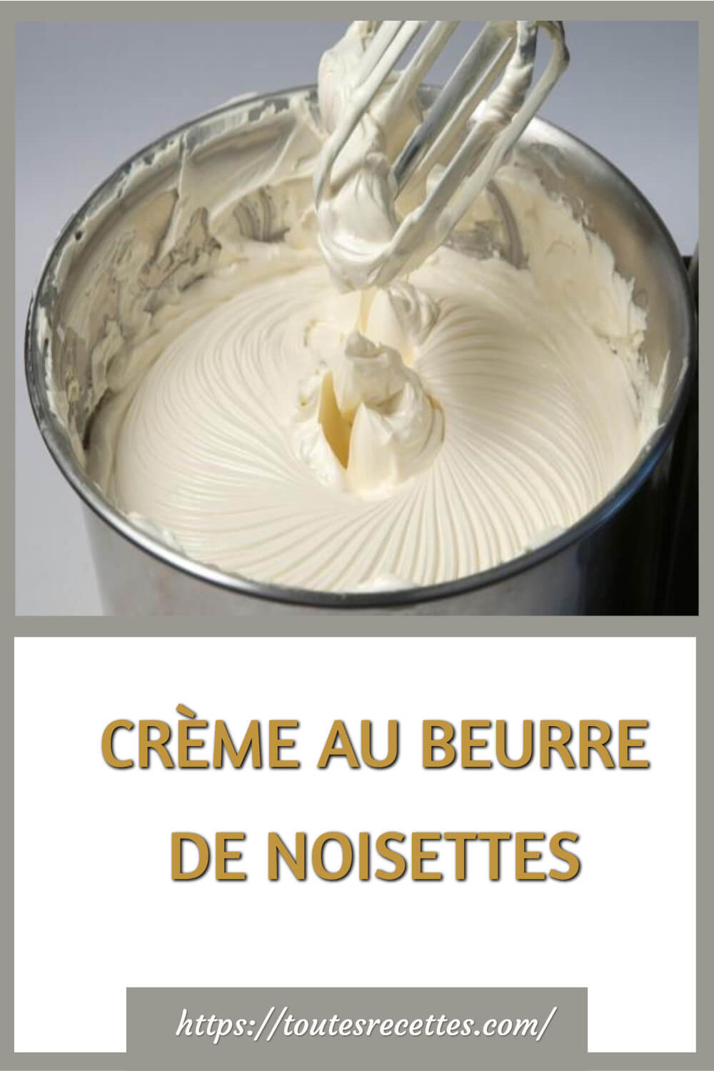 CRÈME AU BEURRE DE NOISETTES Toutes Recettes