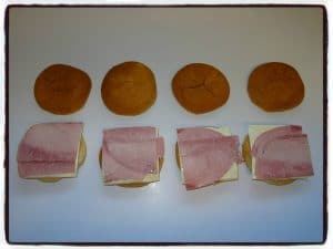 CROQUES MACDO À LA RACLETTE etape 3