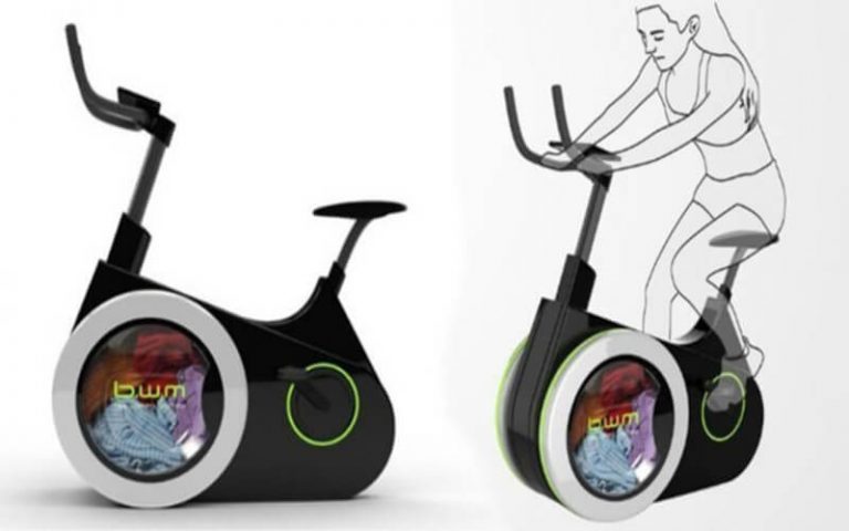 Faites de l’exercice et lavez votre linge avec ce nouveau vélo écologique