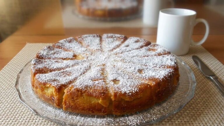 Fondant aux pommes et mascarpone
