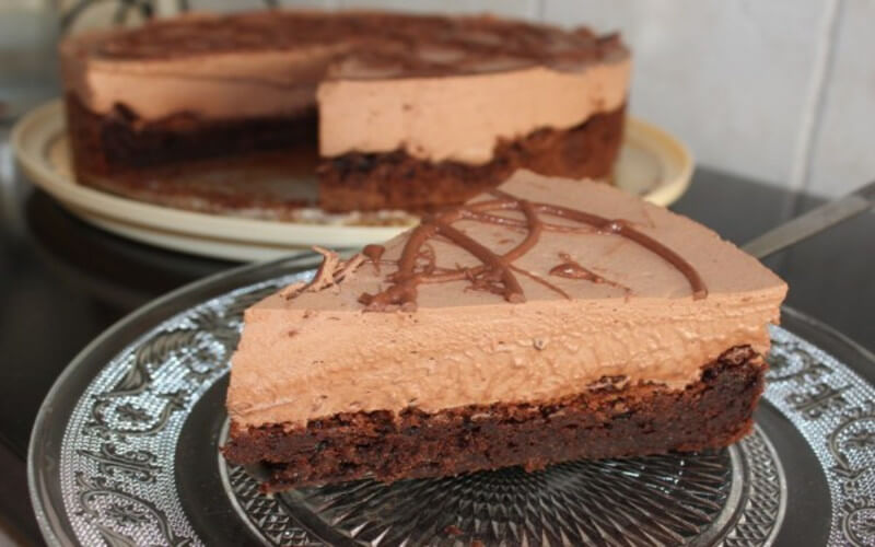 Gâteau mousse au chocolat facile