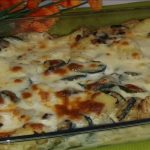 Gratin de courgettes, pommes de terre à la mozzarella