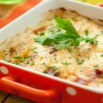 Gratin de pommes de terre aux oignons caramélisés