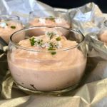 Mousse de crevettes en verrines