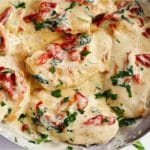 Poulet crémeux à l’ail (style Toscane)