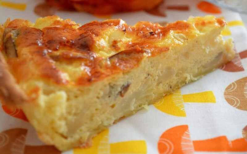 Quiche au chou-fleur et au jambon