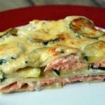 Recette Santé lasagnes au saumon et aux courgettes