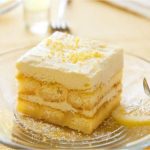Tiramisu léger au citron dessert parfait