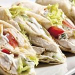 Wraps au poulet sandwichs traditionnels