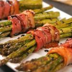 Bouquets d’asperges au balsamique, y’a rien de meilleur au monde!