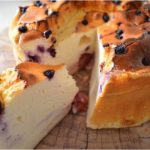 Gâteau léger au fromage blanc et aux fraises