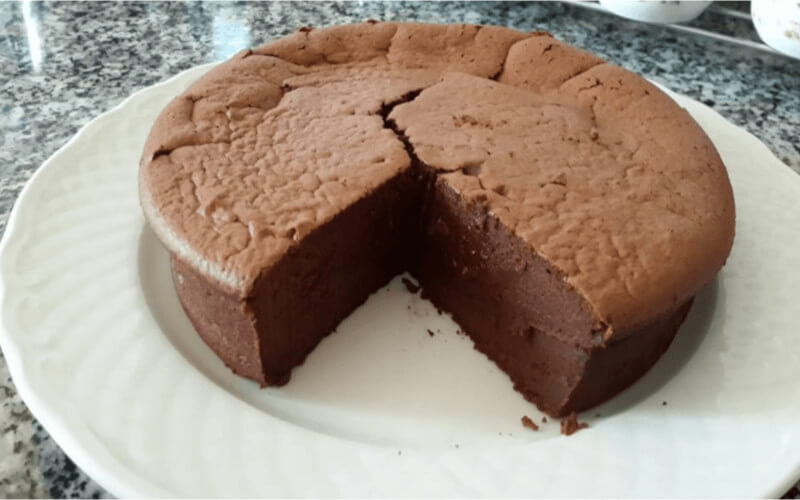 Gâteau au mascarpone et chocolat sans beurre