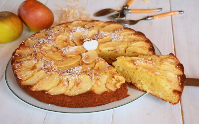 Gâteau aux pommes à l’ancienne