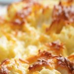 Gratin de chou-fleur et pommes de terre aux lardons