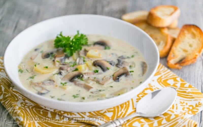 La meilleure soupe aux champignons