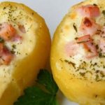 Pommes de Terre Farcies au Boursin et Jambon