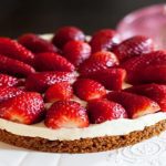Tarte aux fraises et aux spéculoos sans cuisson