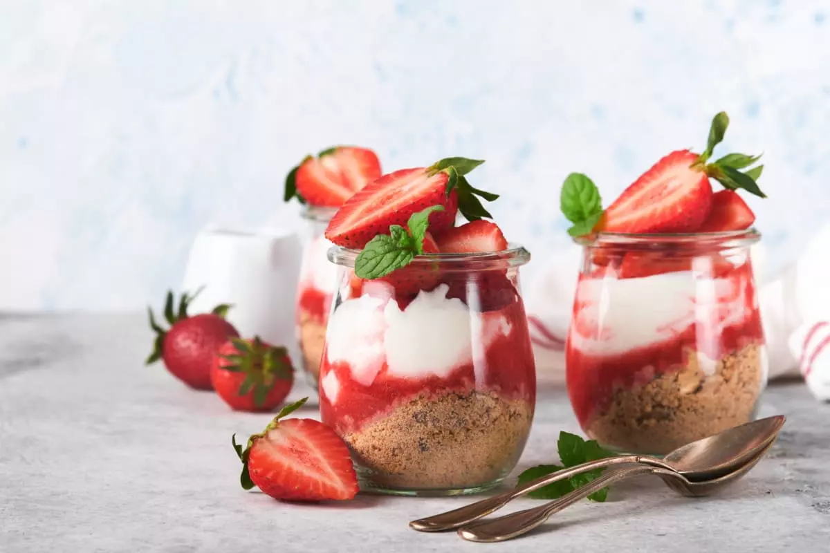 Tiramisu fraise spéculoos en verrines