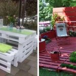 10 idées pour décorer votre jardin à l’aide de palettes de bois