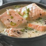 BLANQUETTE DE SAUMON AUX LEGUMES