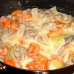 Blanquette de veau aux champignons et carottes
