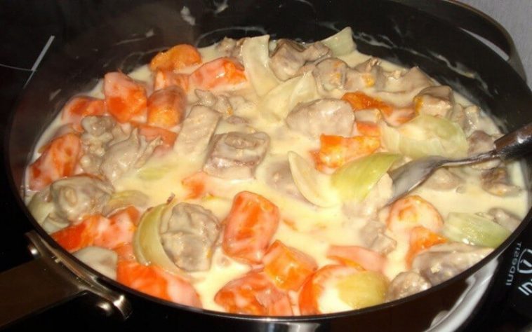 Blanquette de veau aux champignons et carottes – Toutes Recettes
