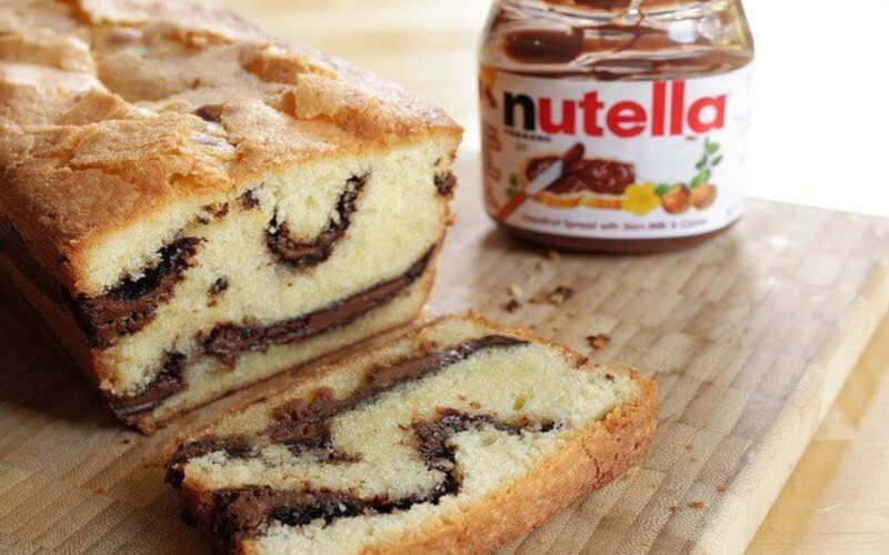 Cake au Nutella dessert gourmand