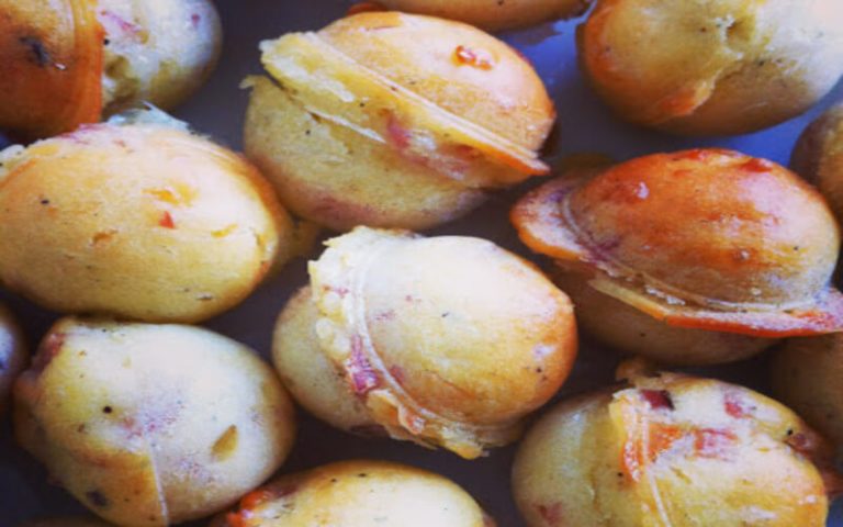 Cake pops salés au jambon cru et fromage rappé