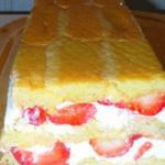 Charlotte aux fraises et mascarpone