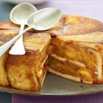 Charlotte aux pommes caramélisées au beurre salé