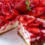 Cheesecake aux fraises dessert Incontournable