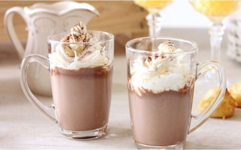 Chocolat viennois sans alcool très simple à préparer