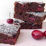 Clafoutis au chocolat noir et aux cerises