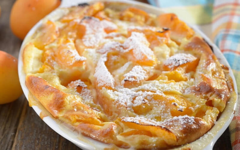 Clafoutis aux Abricots simple et rapide à réaliser