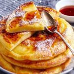 Crêpes matefaim aux pommes et au caramel