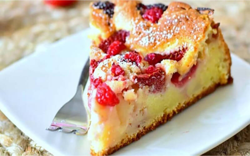 Gâteau aux Fraises et Yaourt simple