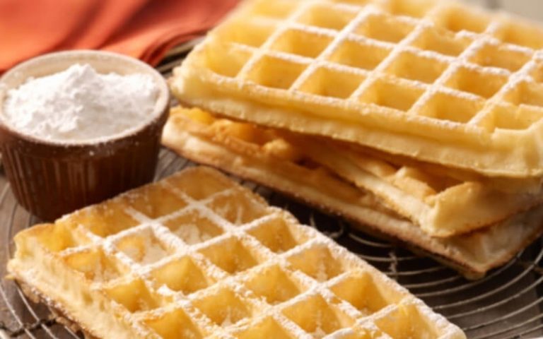 Gaufres croustillantes à l’extérieur et moelleuses à l’intérieur