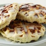 Gaufres façon brioches à la cannelle