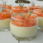 Mousse d'asperges au saumon fumé en verrines