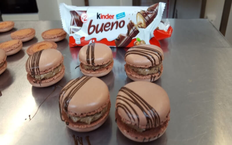 Macarons au Kinder Bueno Recette simplissime