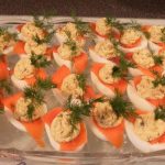 Œufs farcis au saumon fumé idéals pour les fêtes