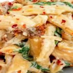 Pates au poulet toscane ww plat crémeux