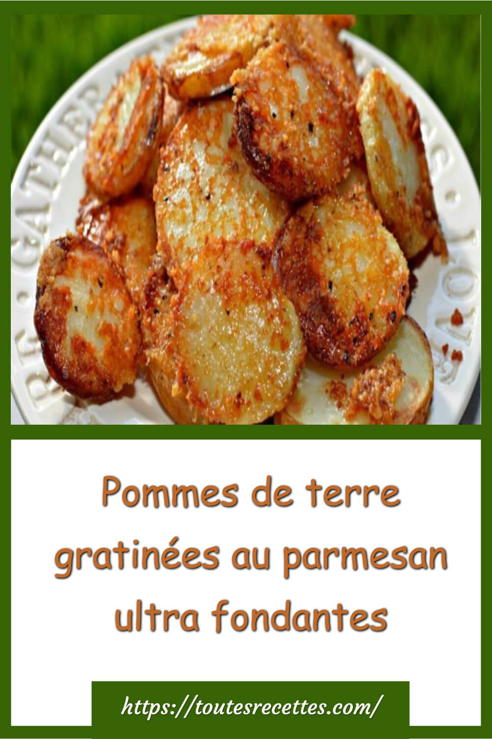 Les pommes de terre tornade au parmesan - La Recette