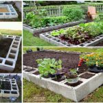 Réalisez votre jardin surélevé avec des parpaings