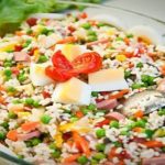 Salade de riz complète