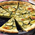 TARTE AU CAMEMBERT ET AUX COURGETTES