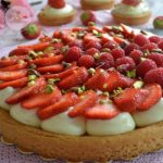Tarte Aux Fraises et Framboises Sur Sablé Breton