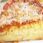 Tarte à la poire et à la noix de coco