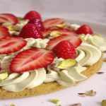 Tarte aux fraise et à la pistache idée dessert